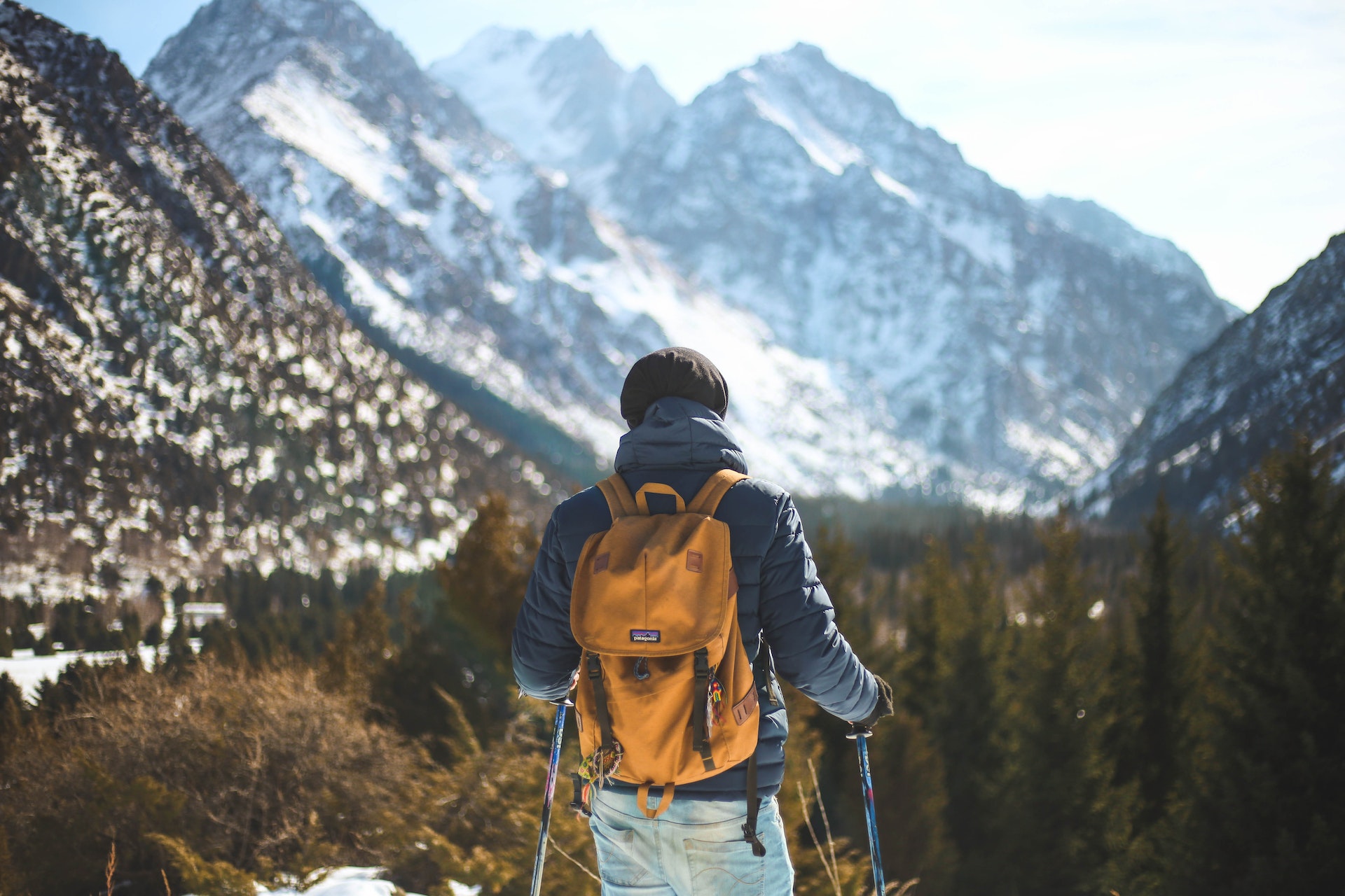 Group of hiking people