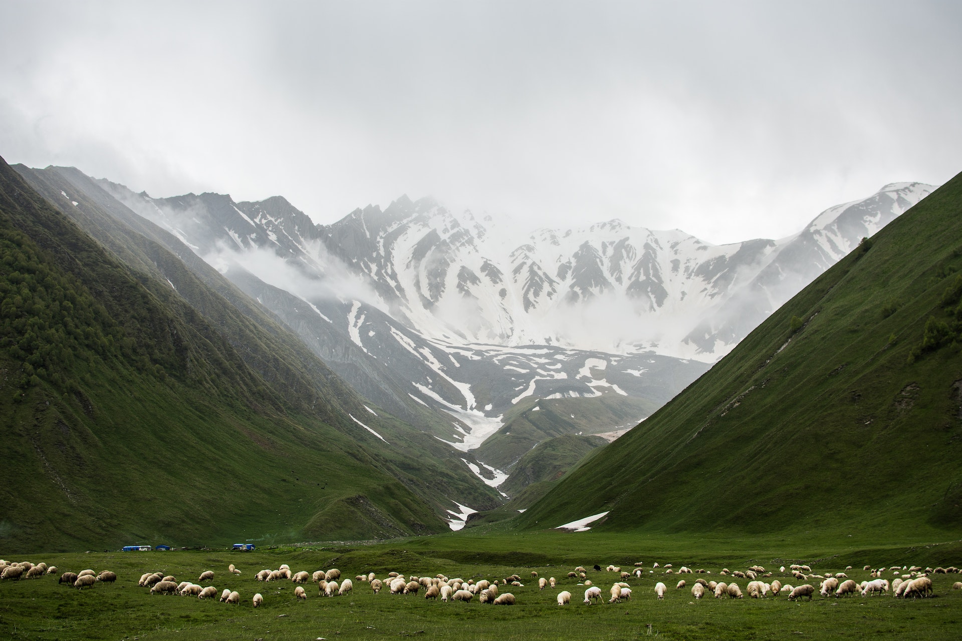 Group of hiking people