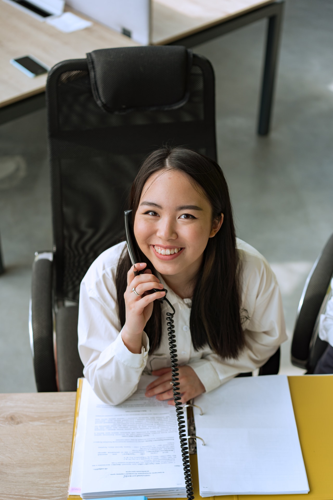 Person on the Phone